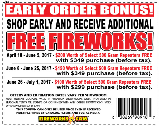 Valley discount fireworks coupons